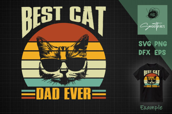 Best Cat Dad Ever Cat Daddy Svg