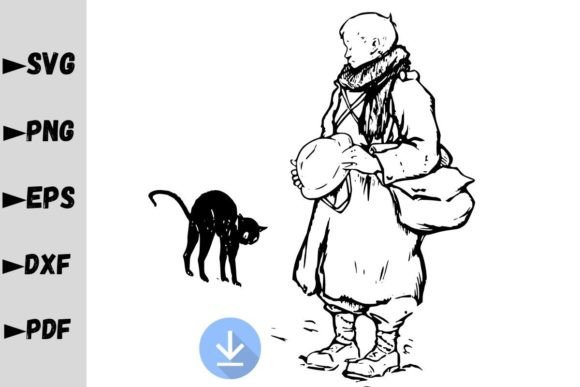 Black Cat and the Boy SVG Review