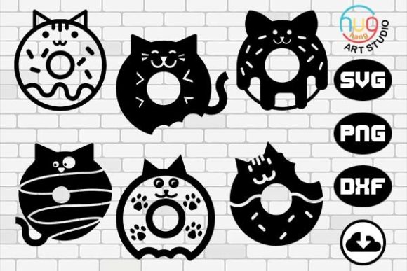 Cat Donut Bundle: Cat Face