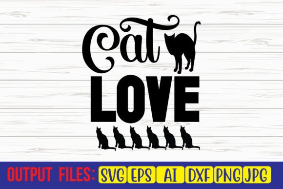 Cat Love SVG Cut File Review