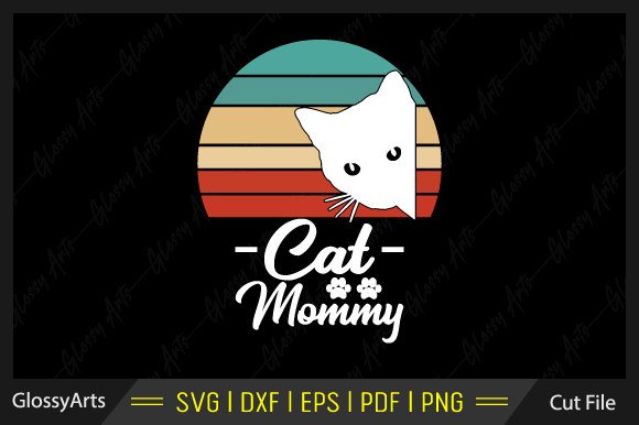 Cat Mommy Svg Printable Cut File