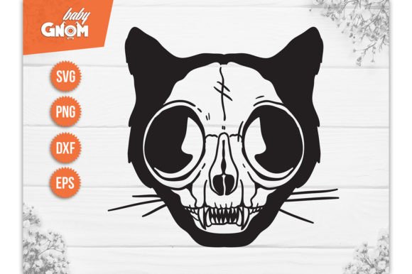Cat with Skull SVG: A Design Review